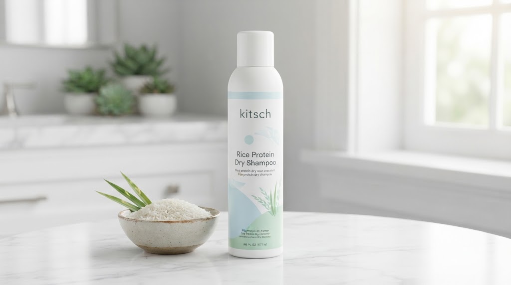 Kitsch Volumizing Rice Protein Dry Shampoo Powder product bottle
