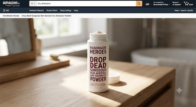 Handmade Heroes Non Aerosol Dry Shampoo Powder Review: 5 Reasons to Try It